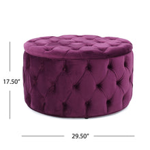 Load image into Gallery viewer, Modern Glam Ottoman
