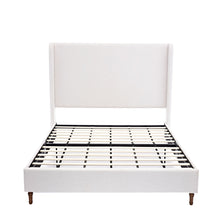 Load image into Gallery viewer, Harper - Tall Headboard Upholstered Bed / High Headboard / Elegant Simplicity / No Box Spring Needed

