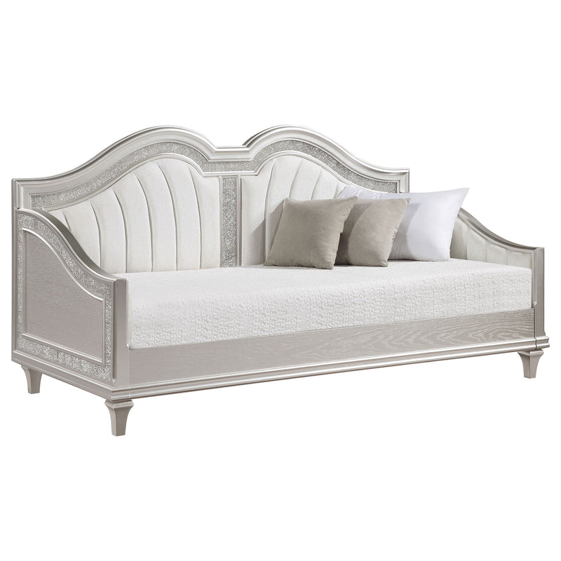 Aurelia - Twin Daybed With Trim Upholstery - Oak