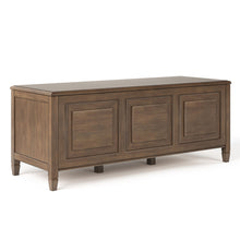 Load image into Gallery viewer, Connaught - Handcrafted Storage Bench Trunk

