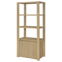Load image into Gallery viewer, Susac - 3 Shelf Media Tower With Tall Pier Cabinet - Light Oak
