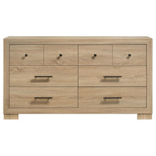 Load image into Gallery viewer, Merritt - 6 Drawer Dresser Cabinet - Light Oak
