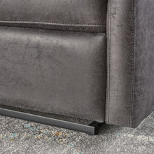 Load image into Gallery viewer, Alma - Contemporary Upholstered Loveseat Recliner - Slate
