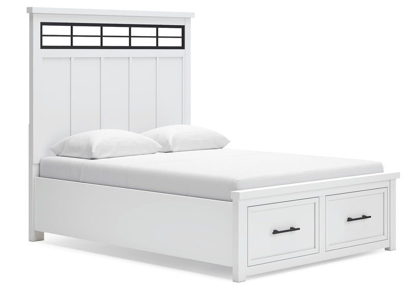 Ashbryn - Panel Storage Bed