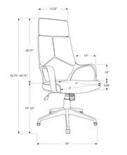 Load image into Gallery viewer, Office Swivel Chair, Adjustable Height, Ergonomic, Armrests, Contemporary &amp; Modern
