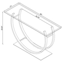 Load image into Gallery viewer, Garrett - Console Table - Chrome
