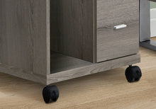 Load image into Gallery viewer, Office, File Cabinet, Printer Cart, Rolling File Cabinet, Mobile, Storage, Contemporary &amp; Modern
