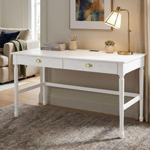 Load image into Gallery viewer, Modern Writing Desk With Drawers For Home Office
