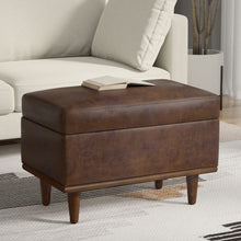 Load image into Gallery viewer, Shiloh - Small Storage Ottoman
