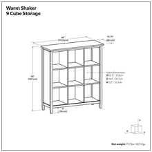 Load image into Gallery viewer, Warm Shaker - Handcrafted Cube Storage
