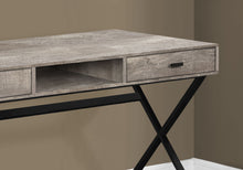 Load image into Gallery viewer, Computer Desk For Home Office, Laptop, Storage Drawers, Glossy Contemporary &amp; Modern
