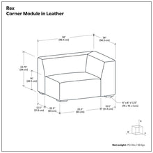 Load image into Gallery viewer, Rex - Corner Sofa Module

