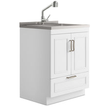 Load image into Gallery viewer, Cardinal - Laundry Cabinet With Faucet And Sink - White
