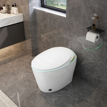 Load image into Gallery viewer, Unique Smart Toile With Built In Bidet, Auto Open / Close Seat, Foot Sensor, LED Display, Night Light, Warm Water &amp; Dryer Ceramic

