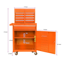 Load image into Gallery viewer, High Capacity Rolling Tool Chest With Wheels And Drawers, Storage Cabinet
