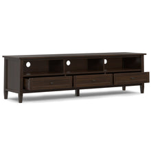 Load image into Gallery viewer, Warm Shaker - Handcrafted Low TV Media Stand
