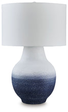 Load image into Gallery viewer, Dashland - Metal Table Lamp - White / Navy
