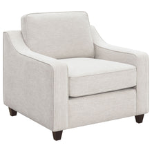 Load image into Gallery viewer, Mahaffey - Upholstered Sloped Track Arm Chair - Beige
