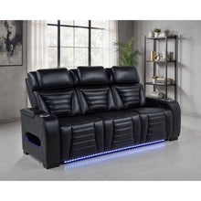 Load image into Gallery viewer, Isadora - Power Reclining Sofa With Dual Independent Recline - Black
