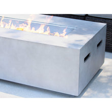 Load image into Gallery viewer, Modern Concrete Design Propane Outdoor Fire Pit Table

