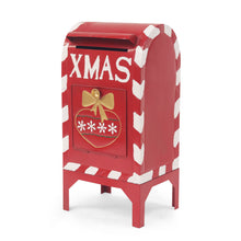 Load image into Gallery viewer, Christmas Mailbox Decoration With Festive Design, Classic Holiday Charm - Red
