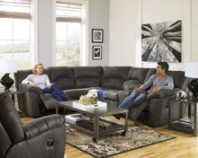 Load image into Gallery viewer, Tambo - 3 Pc. - Right Arm Facing Loveseat with Console 2 Pc Sectional, Rocker Recliner - Pewter
