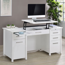 Load image into Gallery viewer, Rayna - 4 Drawer Office Desk With Lift-Top
