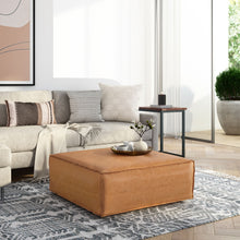 Load image into Gallery viewer, Brody - Large Square, Coffee Table Pouf
