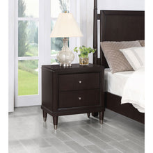 Load image into Gallery viewer, Niguel - 2 Drawer Nightstand With Felt Lined Top Drawer - Brown
