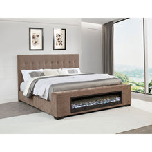 Load image into Gallery viewer, Crombie - Bed With Visual Flame Feature
