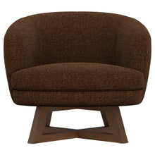 Load image into Gallery viewer, Swivel Accent Chair With Sculptural Base
