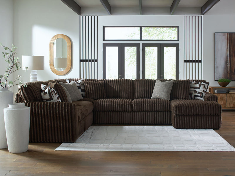 Midnight-Madness - 4 Piece Sectional