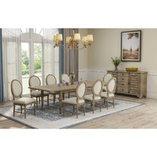 Load image into Gallery viewer, Upholstered Dining Chairs (Set of 2) - Brown
