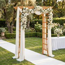 Load image into Gallery viewer, Wedding Arbor With Trellis Design
