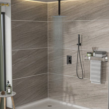 Load image into Gallery viewer, Dual Shower Head System With Ceiling Mount And Rough In Valve
