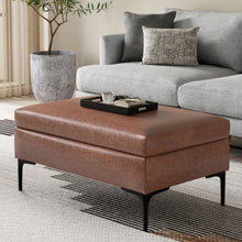 Load image into Gallery viewer, Rebecca - Multifunctional Coffee Table Storage Ottoman With Lift Up Lid
