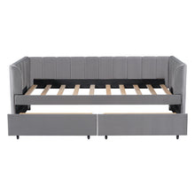 Load image into Gallery viewer, Upholstered Daybed With Ergonomic Design Backrest

