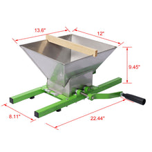 Load image into Gallery viewer, Manual Fruit Wine Press And Crusher For Kitchen, 100% Natural Juice Maker - Green
