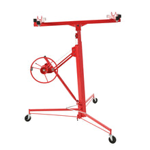 Load image into Gallery viewer, Drywall Lift Panel Hoist Jack Lifter With Caster Wheels And Telescopic Arm
