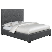 Load image into Gallery viewer, Maille - Panel Bed With Scalloped Headboard
