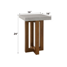 Load image into Gallery viewer, Keven - Faux Concrete Top Table
