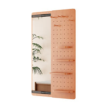 Load image into Gallery viewer, Wall Mounted Full Length Mirror With Shelf And Hook
