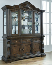 Load image into Gallery viewer, Maylee - Dining Buffet And Hutch - Dark Brown
