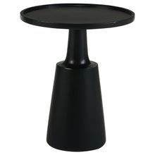 Load image into Gallery viewer, Pedestal Accent Table With Round Lipped Top

