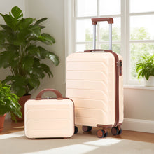 Load image into Gallery viewer, Spinner Luggage Set &amp; Combination Lock
