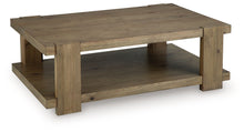Load image into Gallery viewer, Flangren - Rectangular Cocktail Table - Light Brown
