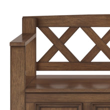Load image into Gallery viewer, Amherst - Compact Entryway Storage Bench
