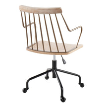 Load image into Gallery viewer, Preston - Farmhouse Adjustable Office Chair
