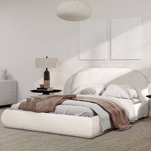 Load image into Gallery viewer, Archie Puffy Grounded - Upholstered Platform Bed
