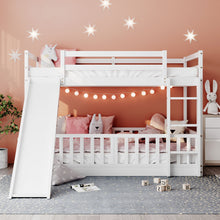 Load image into Gallery viewer, Functional Bunk Bed &amp; Convertible Ladder And Slide
